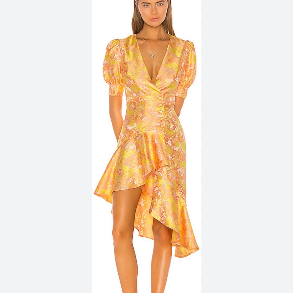Song of Style Mariel Floral Midi Dress